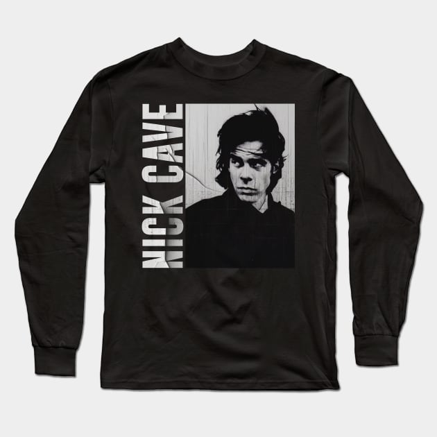 Nick Cave // Vintage Distressed Long Sleeve T-Shirt by Sal.Priadi